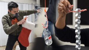 6 Christmas Games For Your Next Holiday Themed Party! (Minute to Win It Game Ideas)