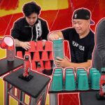 Combo Cups – 4 Party Games In 1 (Fun Team Challenge!)